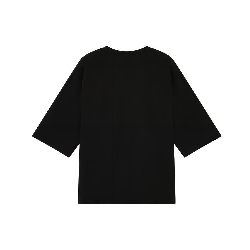 New Balance Lifestyle Cargo Tee Asia Sizing 'Black' Men's AMT12382-BK