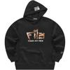 Workwear Letter Casual Sports Knit Hoodie Men Hoodies Black T11M413203F-BK
