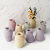 New Round Mouth Vase Silicone Mold DIY Concrete Candle Holder Flowerpot Resin Molds Candlestick Ornament Making Craft Gifts