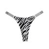 Damen Frühling und Sommer Buchstabenbohrung Sexy Fitness Sport String Unterwäsche