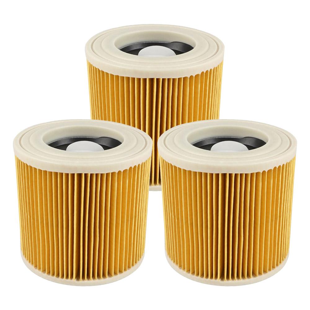 For Karcher Vacuum Cleaners Parts Cartridge HEPA Filter WD2250 WD3.200 MV2 MV3 WD3 Karcher Filter Parts Air Dust Filters