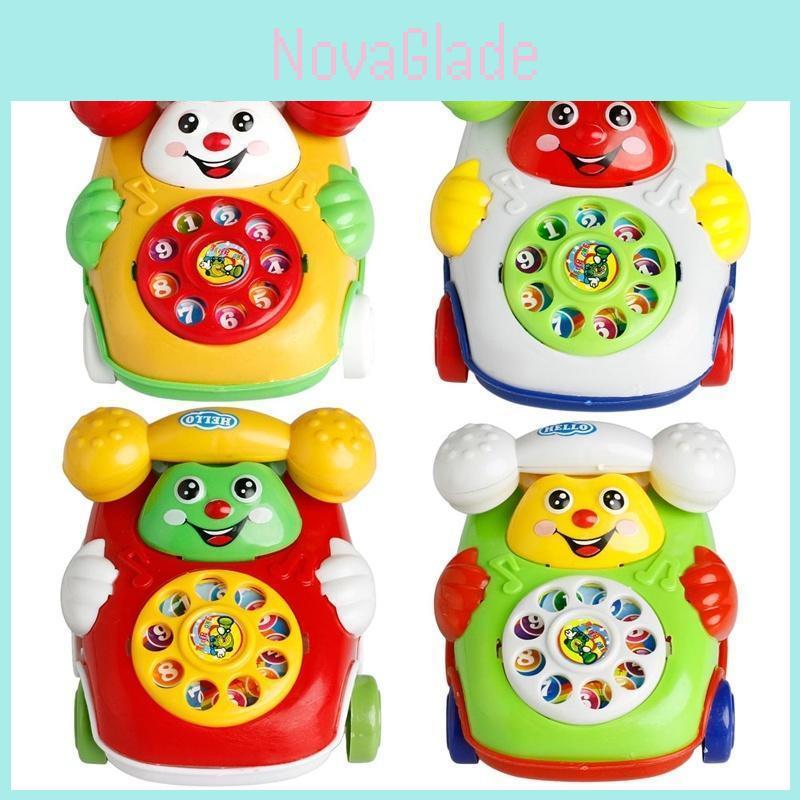 Plastic Toy Phone With Ringtone For Toddlers And Kids Educational Play