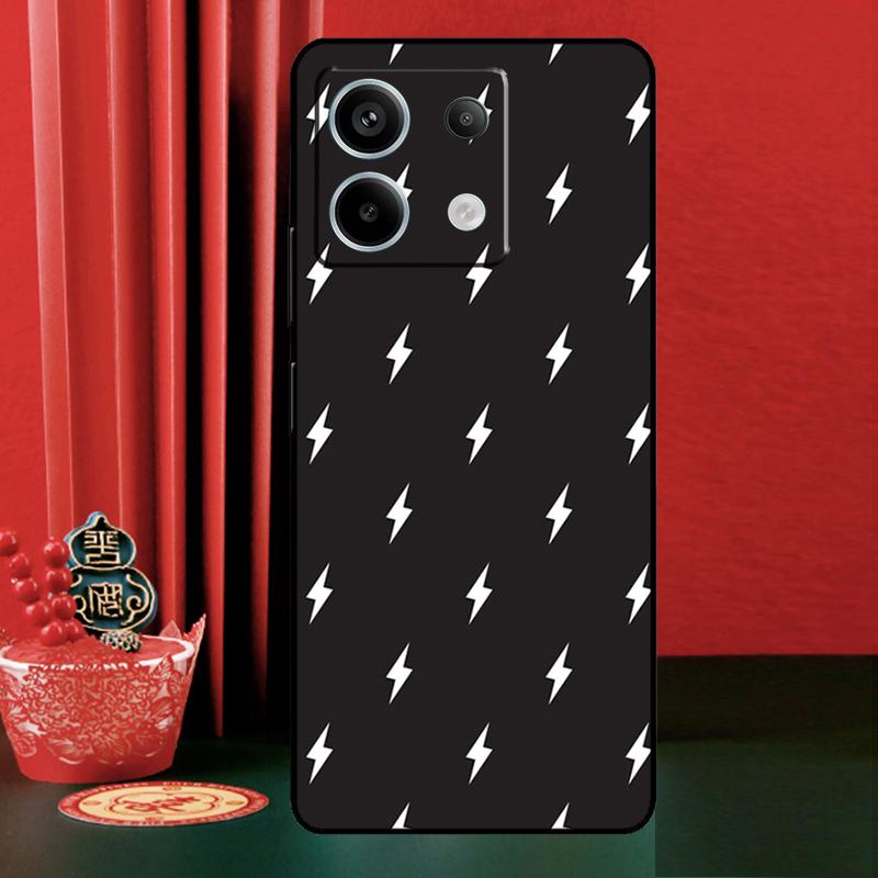 Lightning Bolt For Xiaomi Redmi Note 14 Pro 13 12 11 9 10 9S 10S 11S 12S Redmi 13C 10C 12C 14C Phone Case