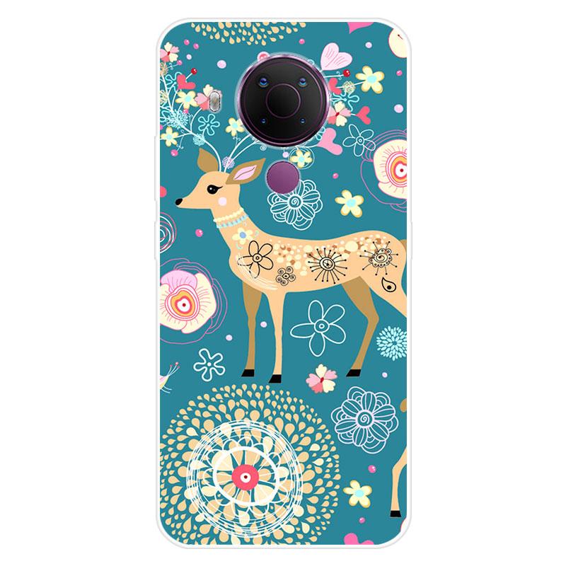 Cheap For Nokia 5.4 Silicone TPU Back Cover Soft Phone Case For Nokia 5