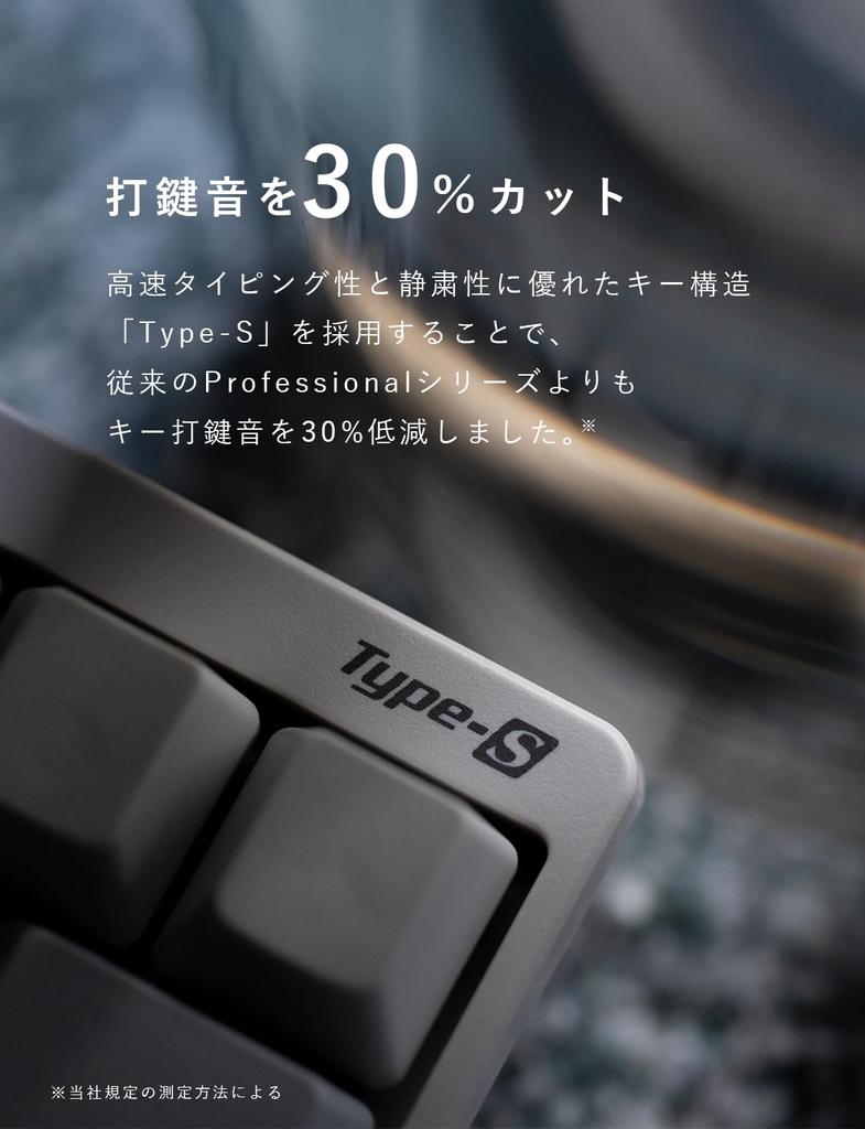 PFU HHKB Professional HYBRID Keyboard Snow Type-S (Japanese Layout) /