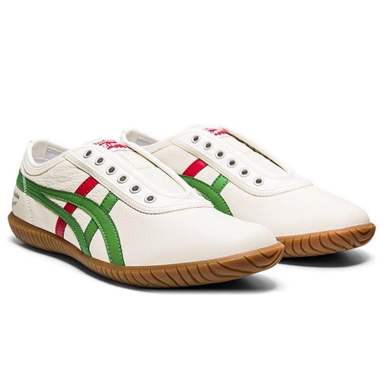 ONITSUKA TIGER Tsunahiki Slip-On Comfortable Versatile Non-Slip Wear-Resistant Lightweight Low-Top Casual Shoes Unisex Casual Shoes 1183B452-102