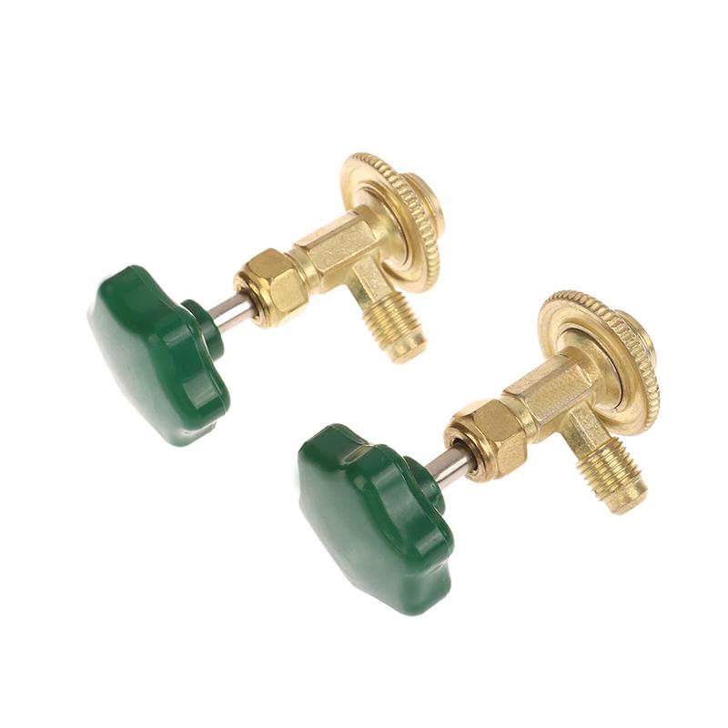 1Pc Low Pressure Dispensing Valve Bottle Opener 1/4 Sae Connector Mayitr Refrigerant Bottle Can Tap For R22 Gas