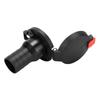 11 2in Nylon Deck Filler Fuel Water Fill Inlet UVResistant with Latch for Marine Boat Yacht Caravans