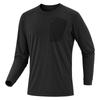 Jingdong Jingzao RHO LT Men's Fleece-Lined Crew Neck Long Sleeve Athletic T-Shirt