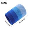 2pcs/pair Colorful Sweat Band Polyester Sport Wristband Yoga Wrist Wrap  Table Tennis