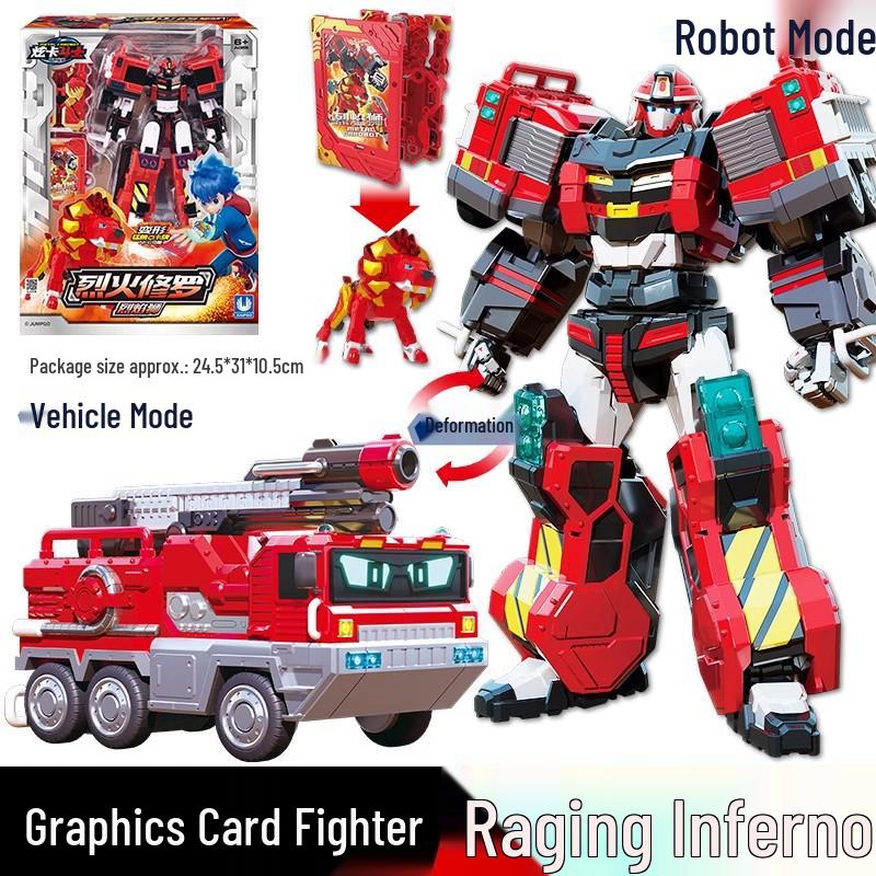 Blazing Ares: Transforming Robot Car Toy for Kids