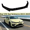 Car Front Bumper Lip Spoiler Splitter Front Bumper Lip Chin Spoiler Bodykit Tuning For Volkswagen For Scirocco MK3.5 R 2015-2025