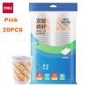 Deli Double Layer 230ml Paper Cup Odorless No Fluorescent Agents Healthy Pack of 20/50 Eco-Friendly Paper Cups