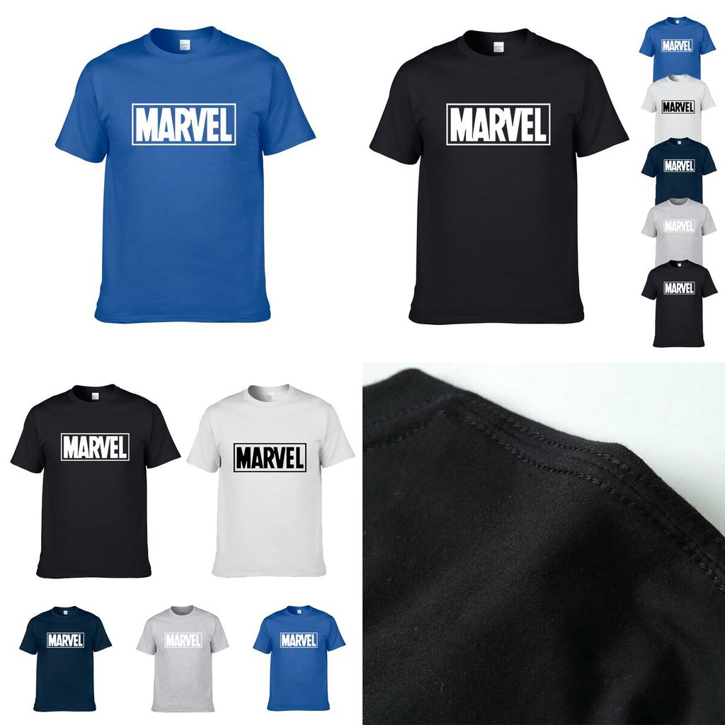Bequemes Und Stilvolles Marvel T-Shirt Avengers Endgame Baumwolle Kurzarm-Top