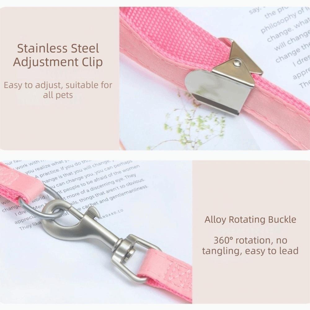 Escape-Proof Dog Chest Strap Adjustable Pet Walking Rope No Pull Pet Traction Rope  Pet Supplies