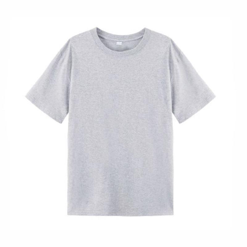 Summer Shoulder Cotton Short-sleeved T-shirt Women's Round Neck Solid Color Loose Large Size Women's New Top