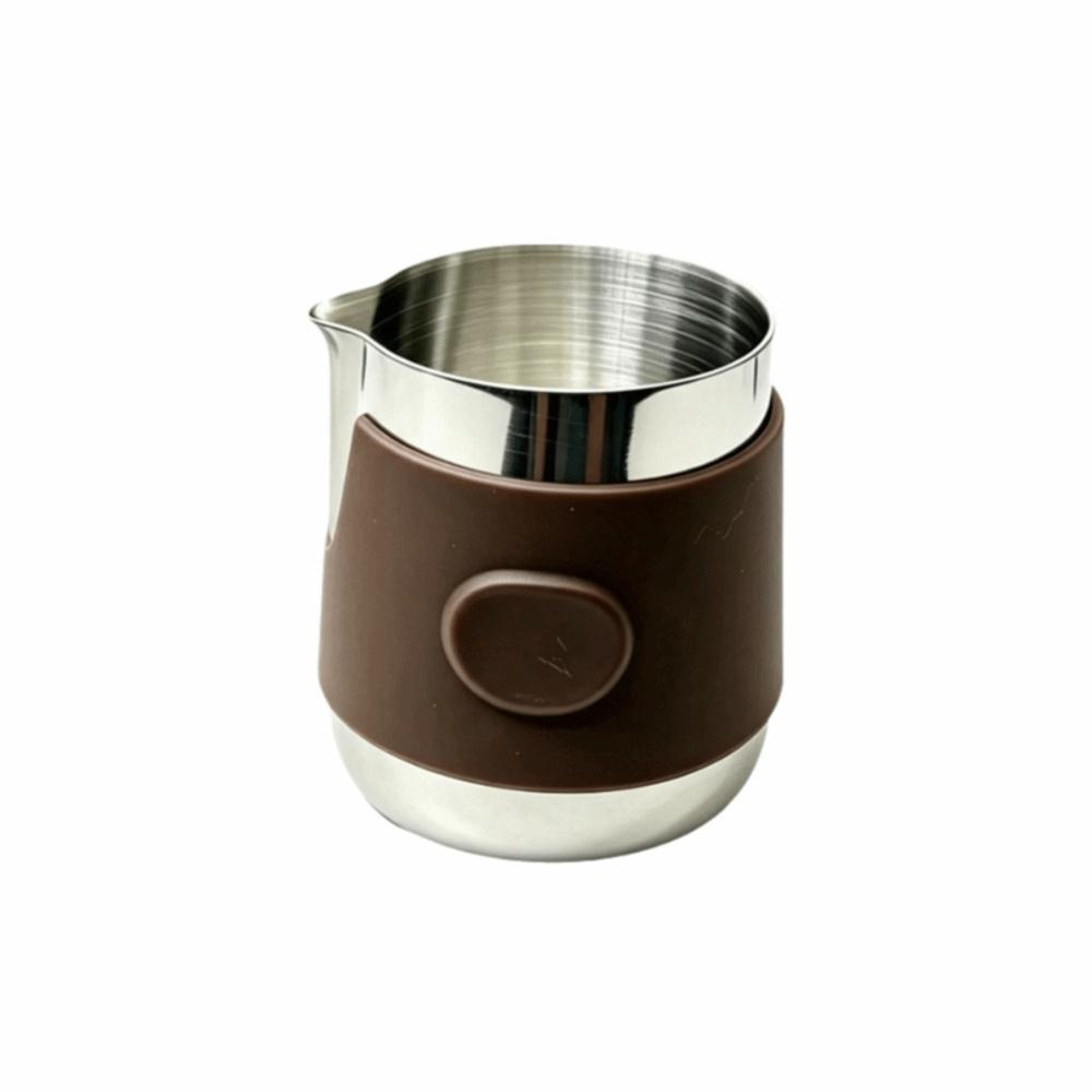 Anti‑scald Milk Frothing Pitcher Stainless Steel Latte Art Milk Frother Jug Barista