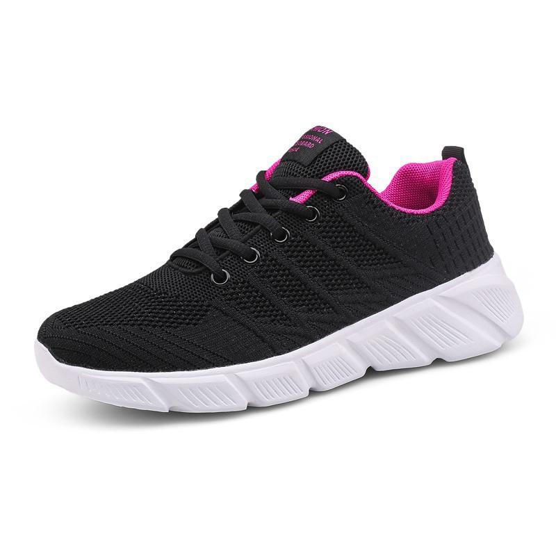

New large-size daily casual fly-woven mesh flat-soled sneakers in autumn 41