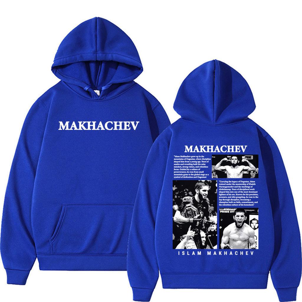 Limited Islam Makhachev Classic Merch Hoodies Men Women Fashion Violence Aesthetic Sweatshirt  Long Sleeve Pullover