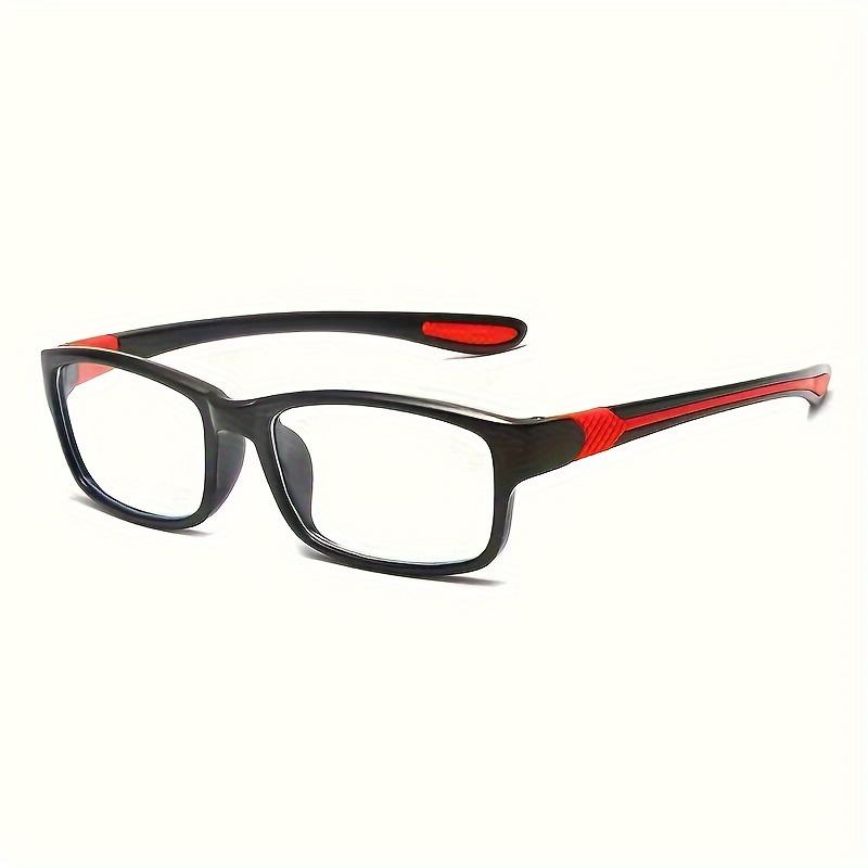 3 Pairs of Unisex Sports Reading Glasses Rectangular Frame Anti Blue Light Comfortable Reading Glasses for Elderly People