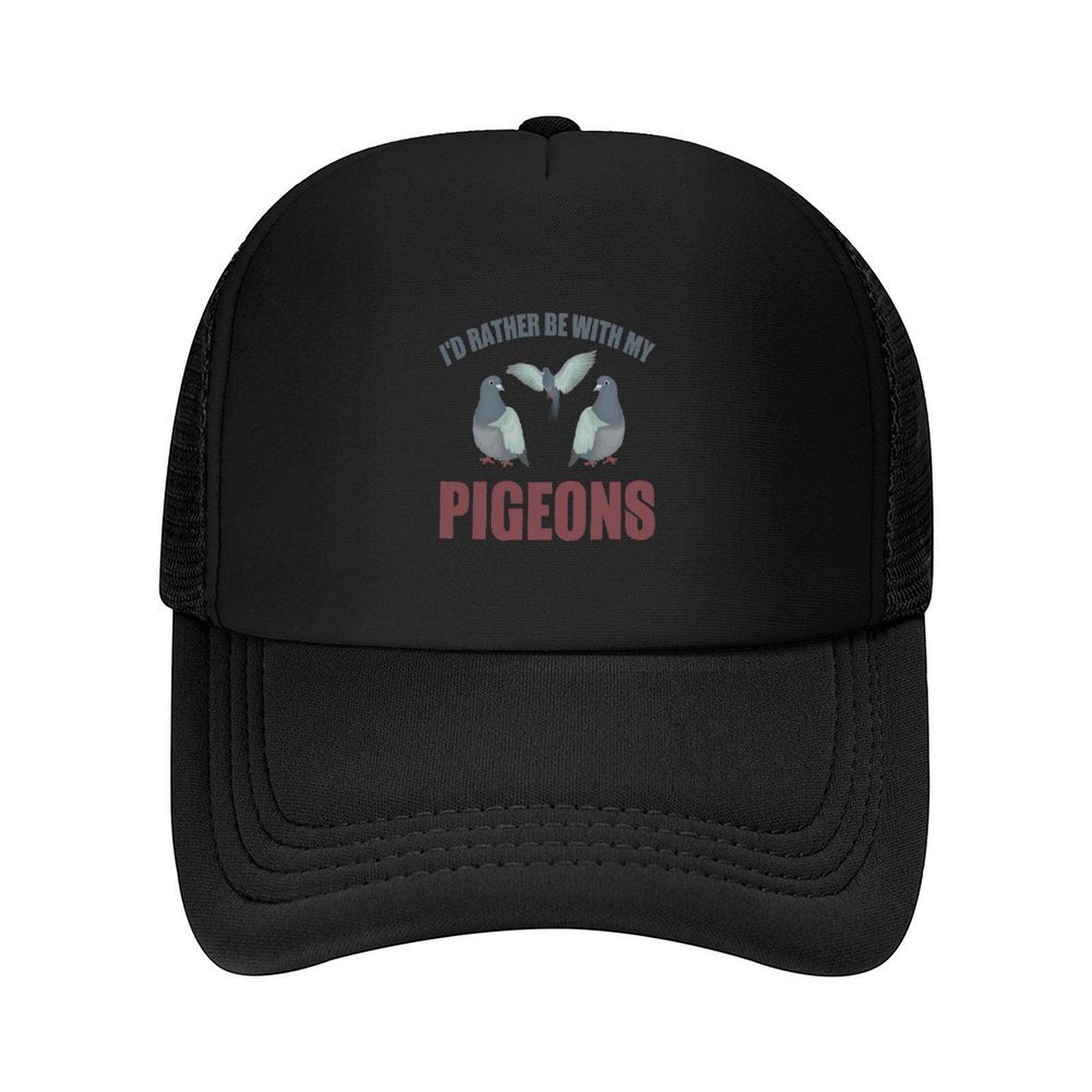 

I d rather be with my pigeons - vintage design, for pigeon fanciers/lovers Baseball Cap winter hats for Unisex Women Hats Men s