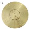 Rotatable Feng Shui Compass Rustproof Retro Style Chinese Tai Chi Bagua Brass Compass Desktop Decoration