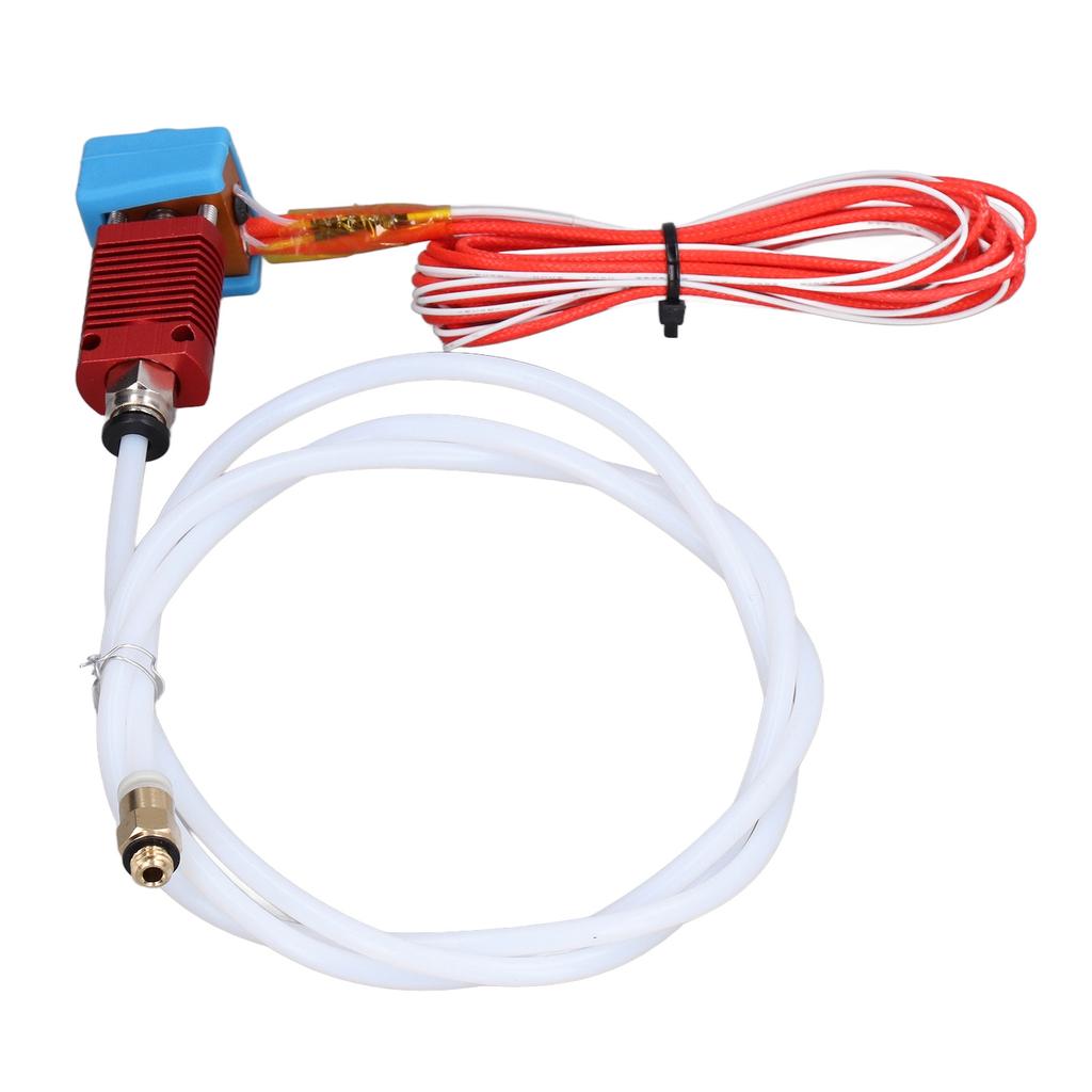 MK8 Extruder Head Kit 3D Printer Hot End Replacement Parts for CR10 Series Male Thread Mount