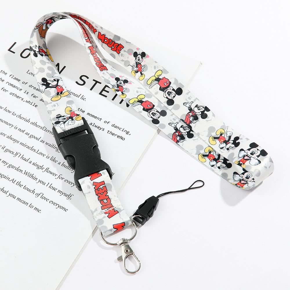 Adorable Stitch Cartoon Lanyard Cute Silicone Strap For Phones And Cameras