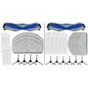 Main Side Brush Filter Mop Cloth Kit for ECOVACS for DEEBOT N20/N20 PLUS Vacuums