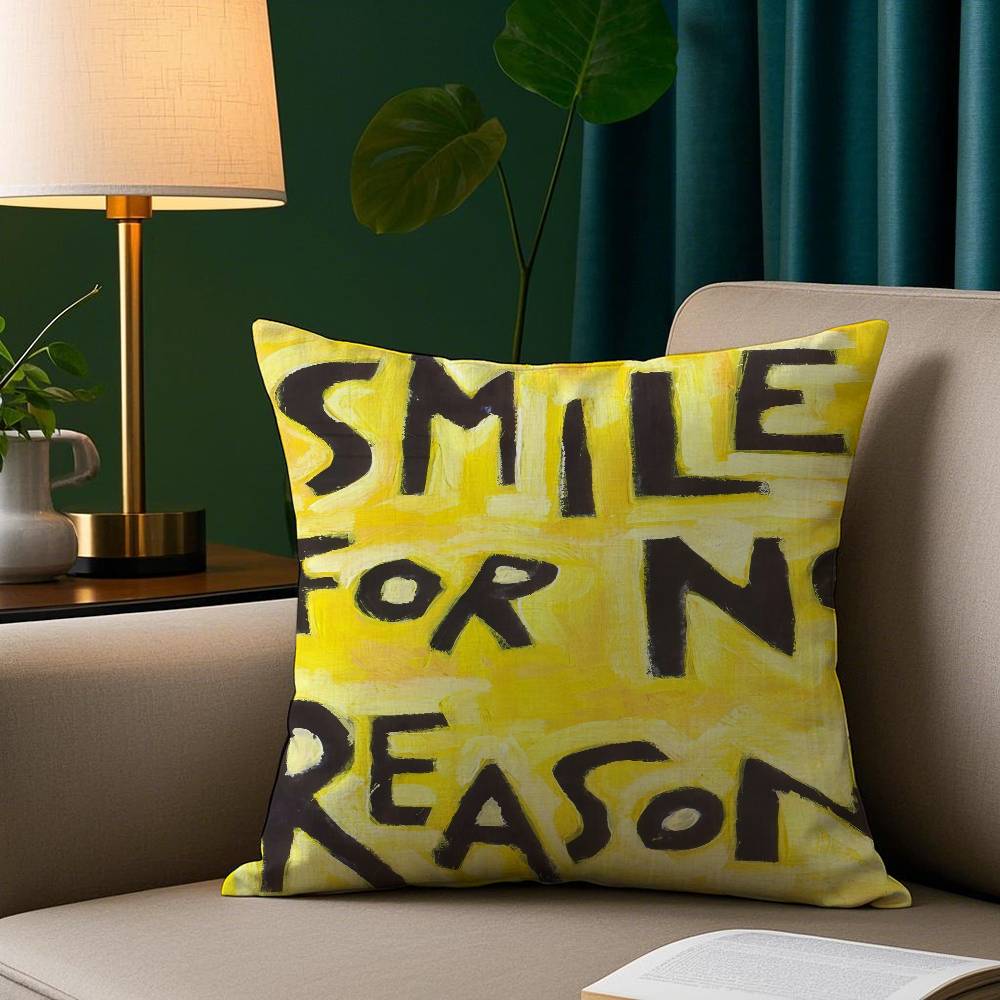 

Fashion Colorful Letter Pillow Case Plush Fabric Soft Pillowcase Double Sided Print Sofa Cushion Cover Throw 12x12Inch