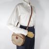 Celine Old Celine Shoulder Bag Macadam Vintage Beige PVC Women Used