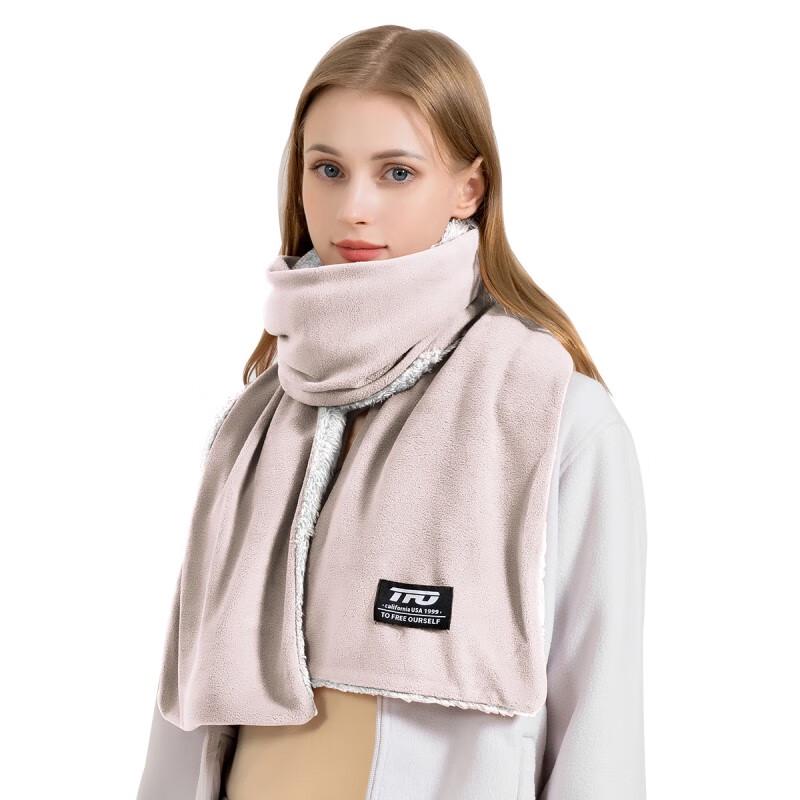 TFOTFO Double-Sided Fleece Warm Scarf