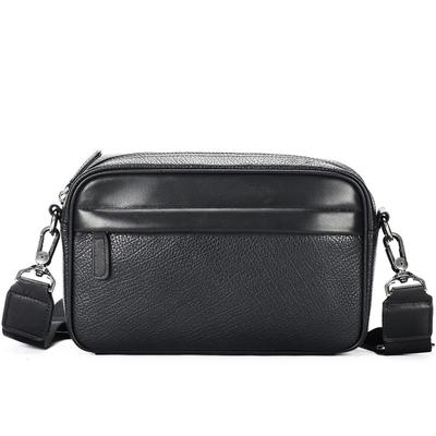 Sac à bandoulière en cuir pour homme Superior Sense Sac à bandoulière tendance en cuir de vachette Sac de transport simple pour homme Sac décontracté pour homme