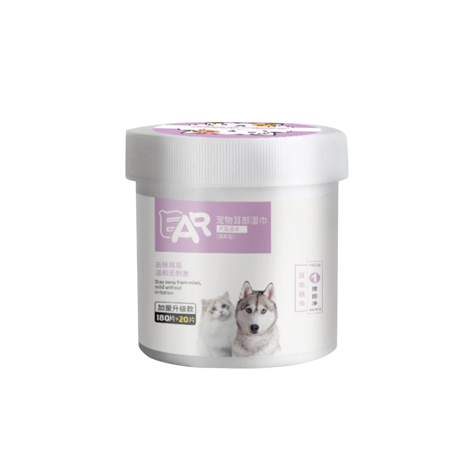 

Чистящие салфетки для домашних животных, от слезных пятен, нетканые салфетки для глаз, для очистки грязи в глазах собак и кошек, универсальные салфетки 20 мл One Size белый