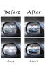 Car Side Mirror Anti-Rain Gliding Film - 2 Pieces Set