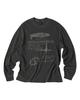 TRAVEL Reason Trail Pigment Long Sleeve Black Charcoal