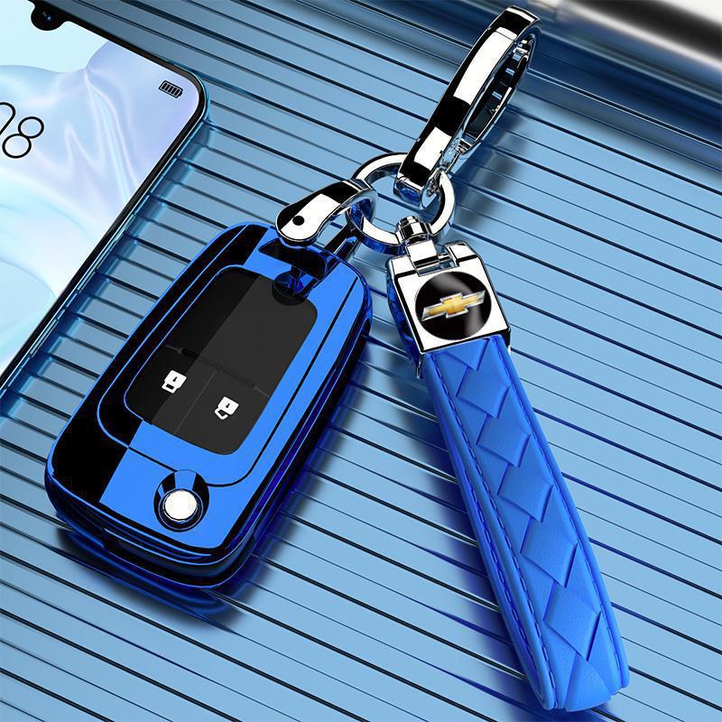 Chevrolet Sail 3 Key Case, Protective Shell, Fits 2015-2018 Models for Men and Women