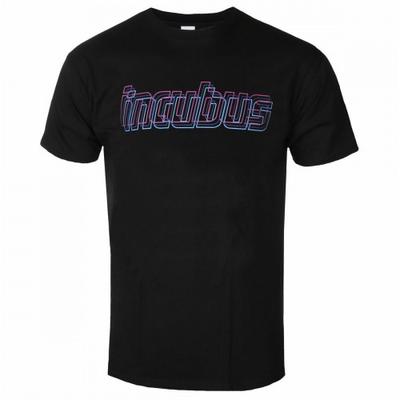 Incubus Unisex Adult Trippy Neon Cotton T-Shirt