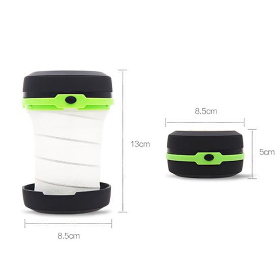 Portable Retractable Outdoor Emergency Camping Hiking LED Lamp Tent Lantern