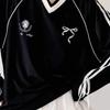 Bow Tie Women Long Sleeved T-shirts V-neck Loose Long Sleeved Pullover Tee Korean Style Autumn New Fashion Women's Top