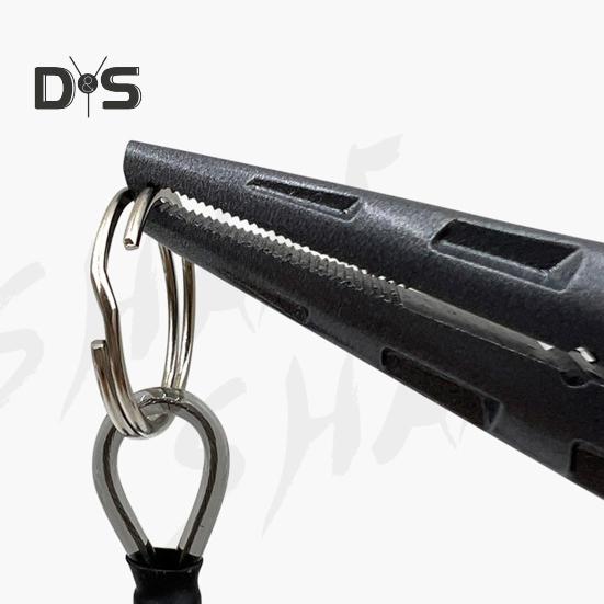 Portable Multifunction Fishing Pliers Ergonomic Handle Ring Opener PE Line Cutter Hooks Remover Fishing Line Scissor Fishing Accessories