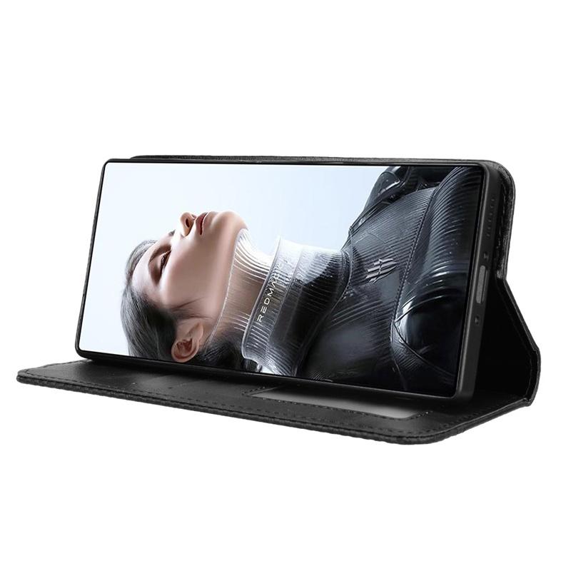 Wallet Card Slot Photo Frame Stand Magnetic Flip Leather Case For ZTE Nubia Redmagic 11 Pro 11 Pro Plus 5G Anti-fall Phone Cover