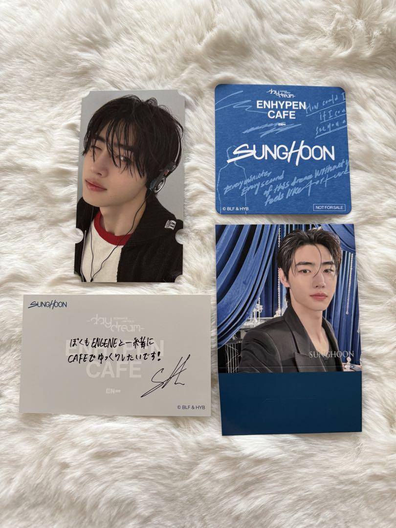 

[USED] ENHYPEN Sung Hoon Cafe Museum Bonus