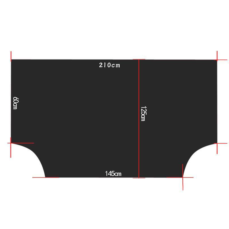 Universelle, grenzüberschreitende Halbabdeckung für den Schneeschutz Ihres Autos, verdickter Frost- und Frostschutzschutz mit Magneten für alle Jahreszeiten.