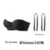 Strapless Non-Slip Bra for Women: Enhancing Small Chests with Beautiful Back Design and Front Closure
