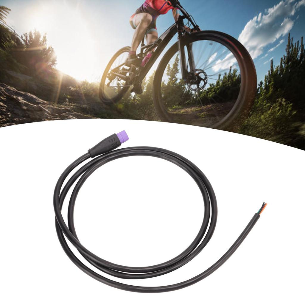 Bike Extension Cable 6 Pin Male Identification Marking 48V AC DC Mixed Material Bike Modification Parts