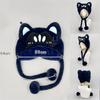 New Plush Winter Hat Gamer Cute Cat Ear Cap Kawaii Ski Hat with Animal Ears Game Character Beanie for Cosplay & Warmth