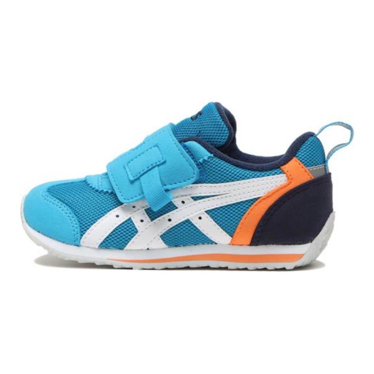 Asics Idaho Mini Lightweight Comfortable Durable Breathable Low-Top Running Shoes Kids sneaker Blue 1144A258-402