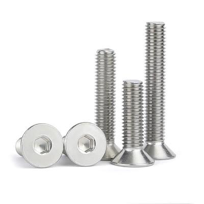 304 Stainless Steel Countersunk Hex Socket Screw