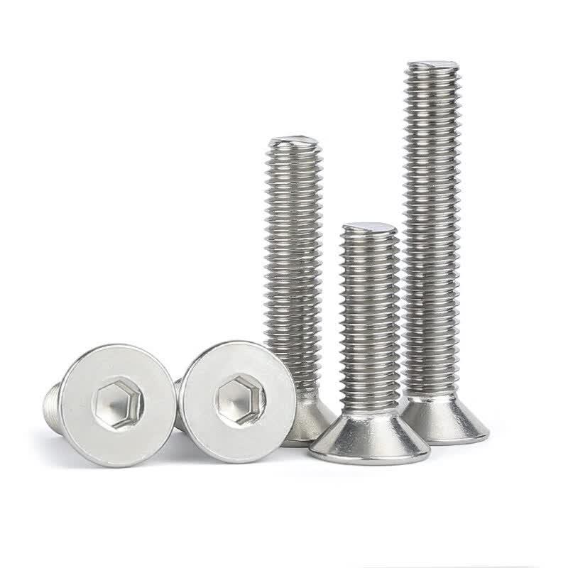 304 Stainless Steel Countersunk Hex Socket Screw